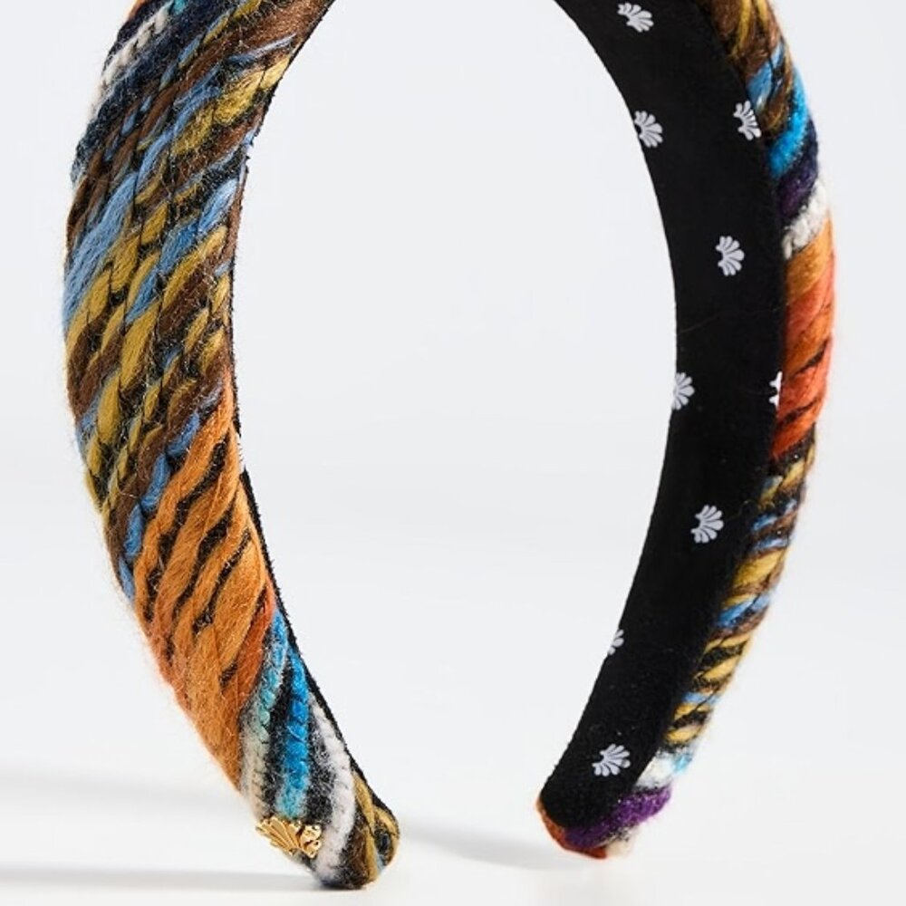 Lele Sadoughi Mixed Yarn Alice Headband